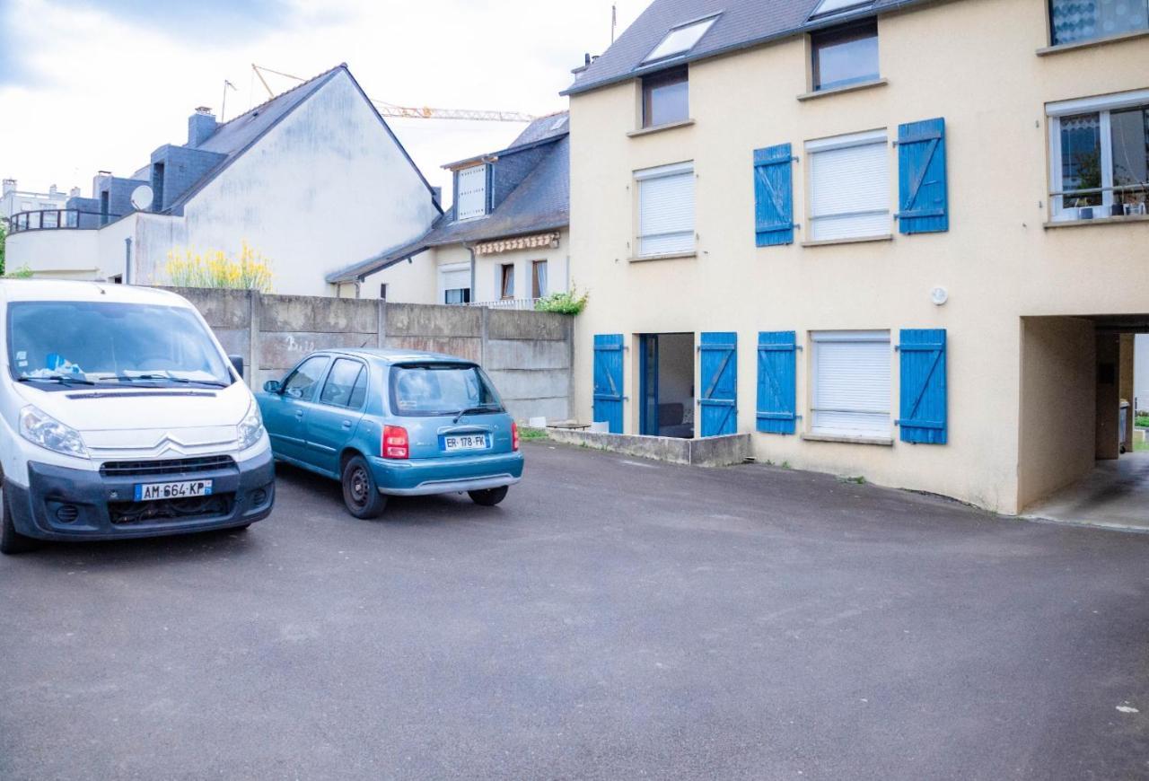 Superbe Appartement Avec Parking Prive Et Entree Autonome แรนส์ ภายนอก รูปภาพ